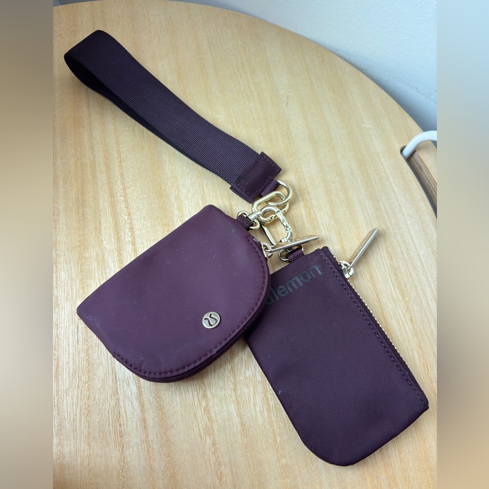 lululemon dual pouch wristlet